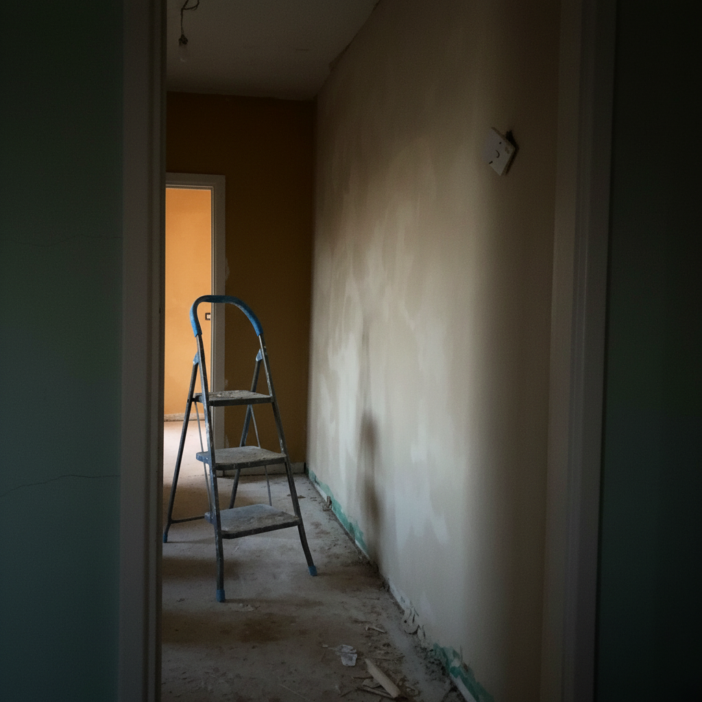 Plastering in Progress