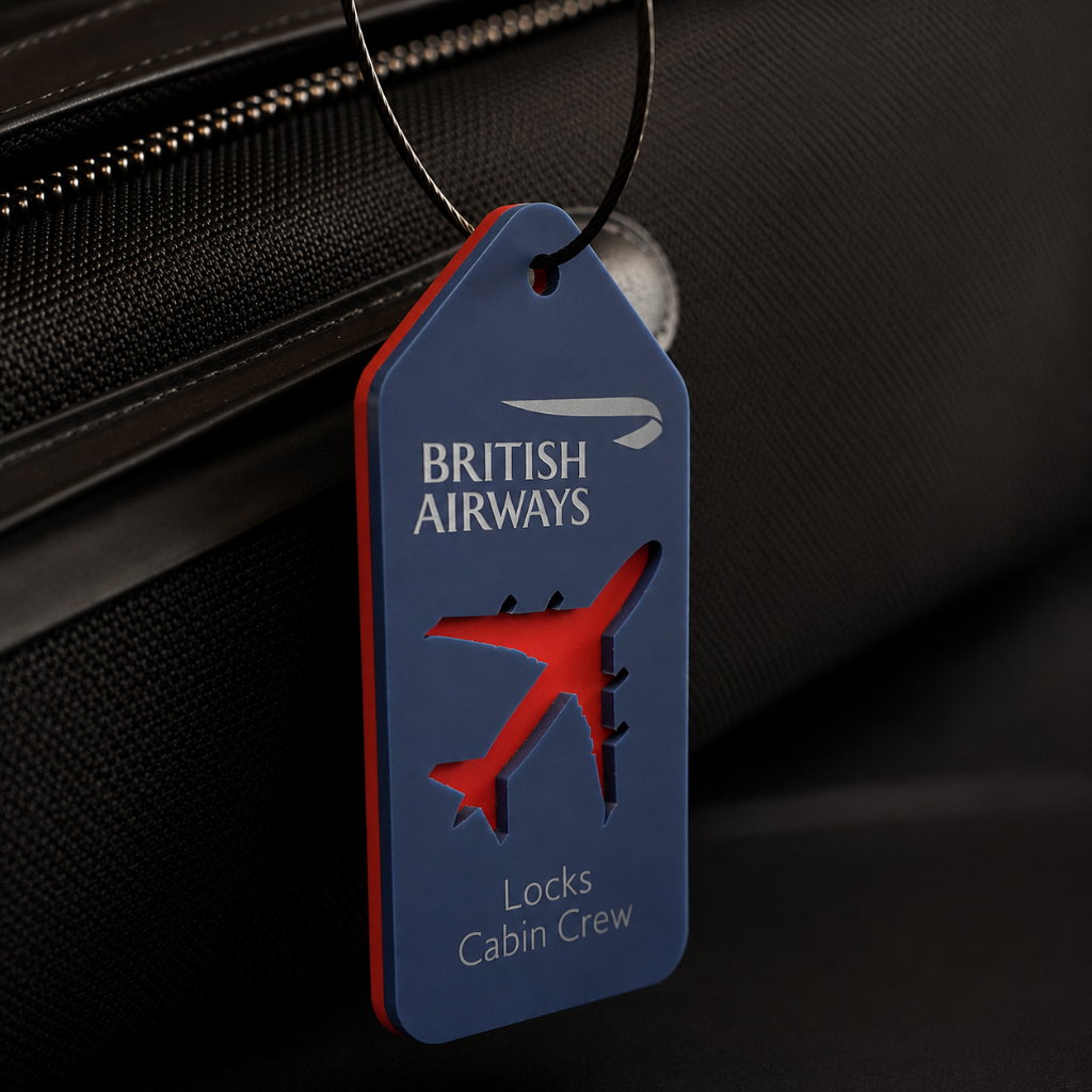 Luxury BA Acrylic Tags