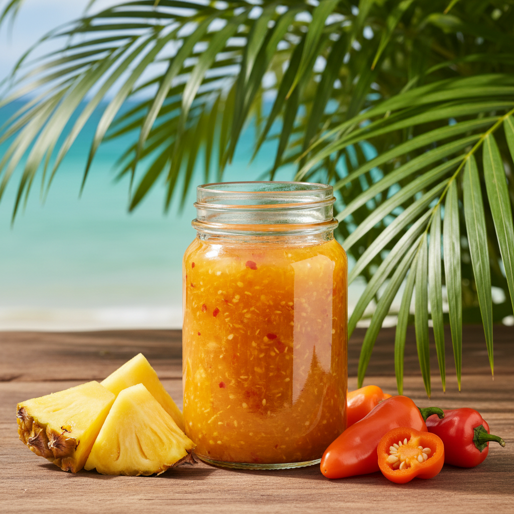 Pineapple Scotch Bonnet Sauce