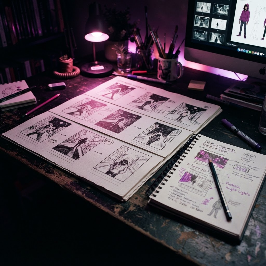 Storyboard — Multi-scene boards