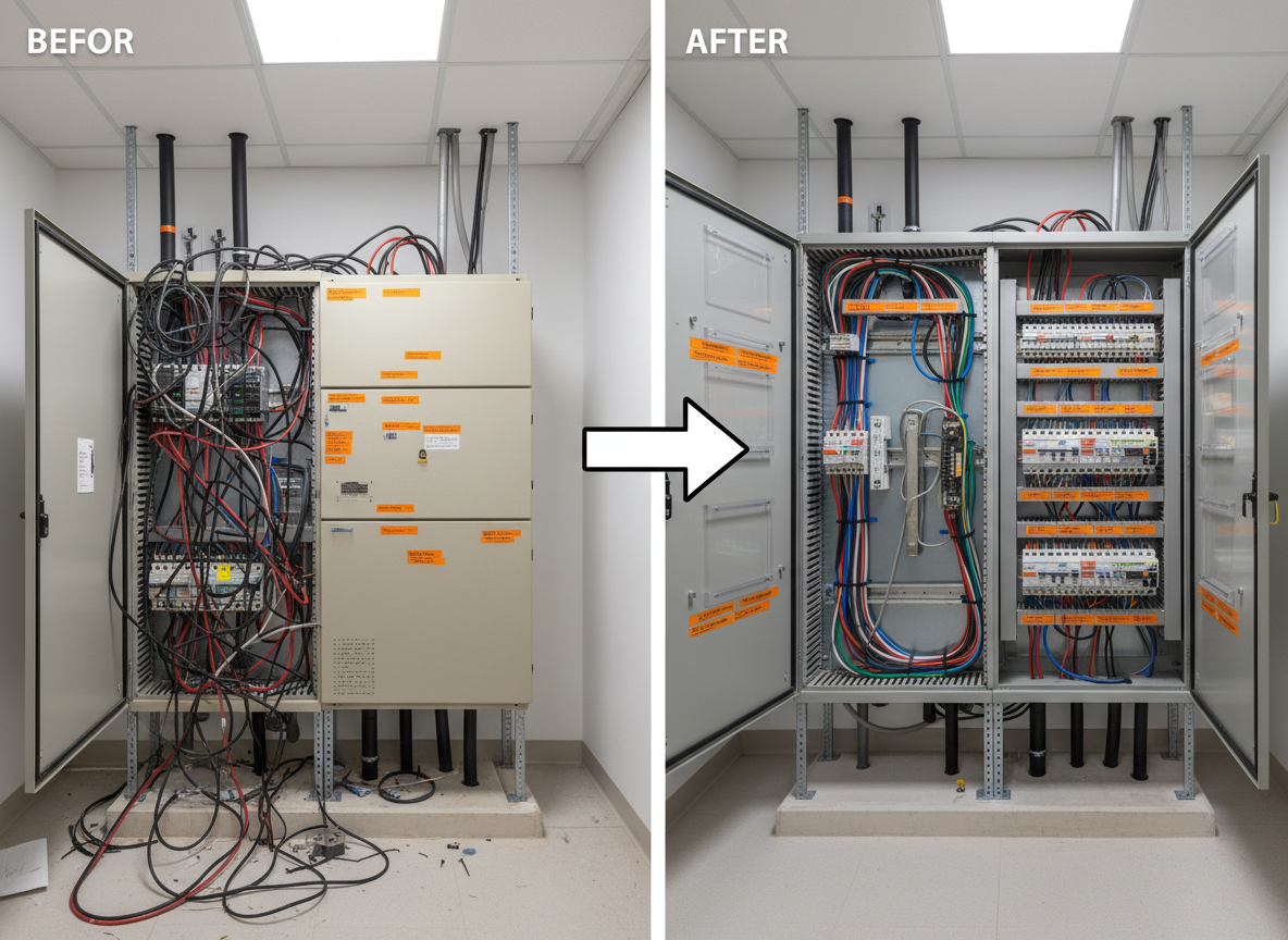 Emergency Industrial Motor Failure
