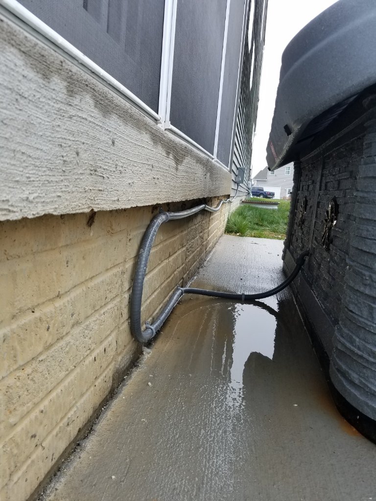 Hot Tub Conduit — Precision Routing