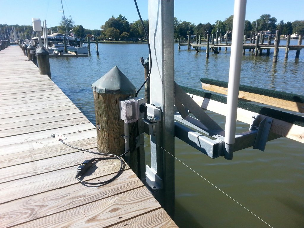Marina — Dock Electrical Service Point