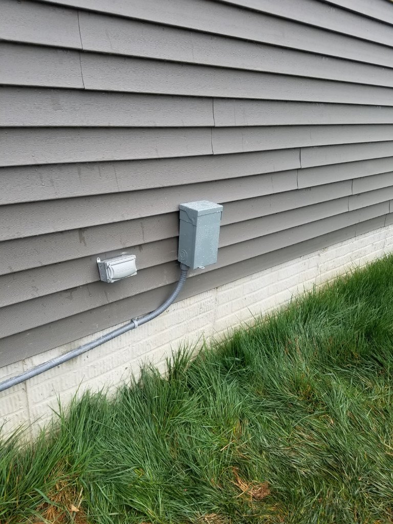 Exterior Junction Box & GFCI Outlet