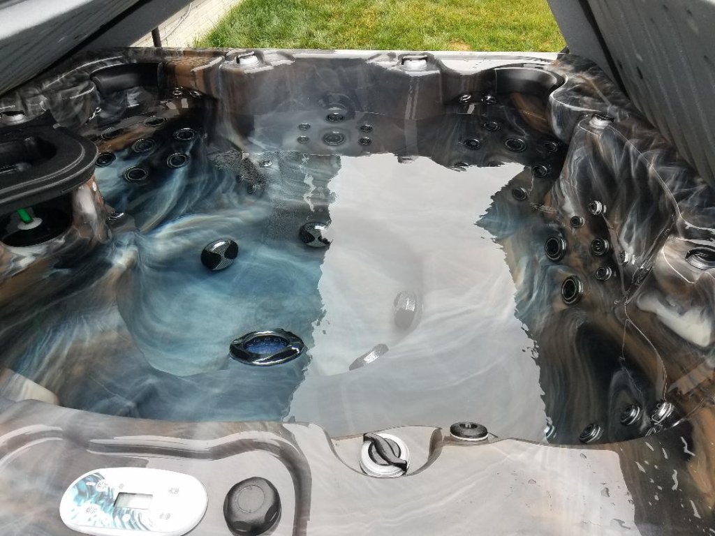 Hot Tub — Interior Ready for Power