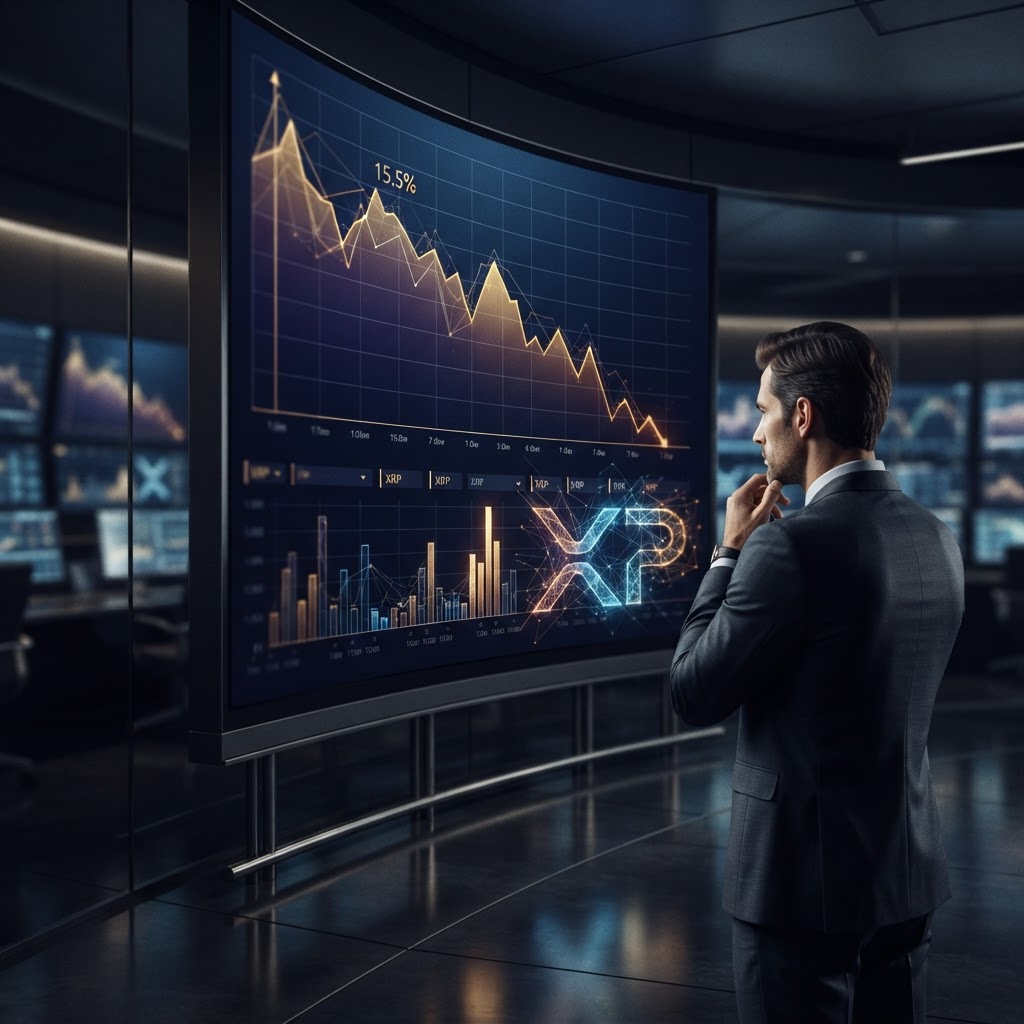 ירידה של 15.5% בנפח המסחר השבועי בבורסת Upbit; XRP מוביל את הפעילות