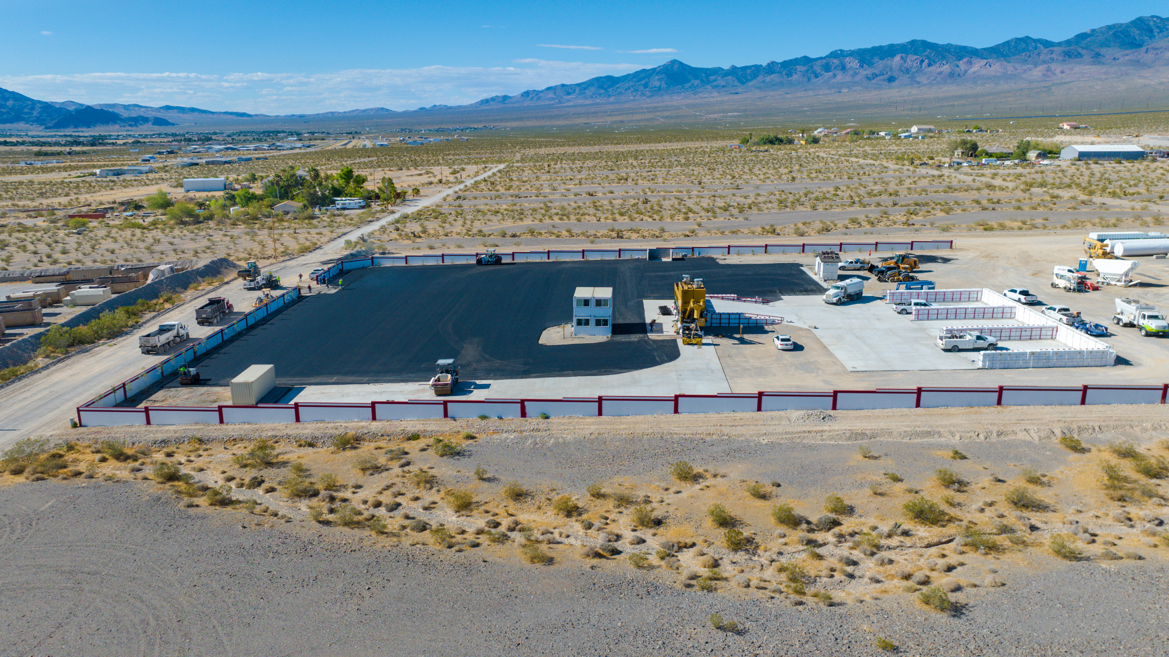 Industrial job site overview