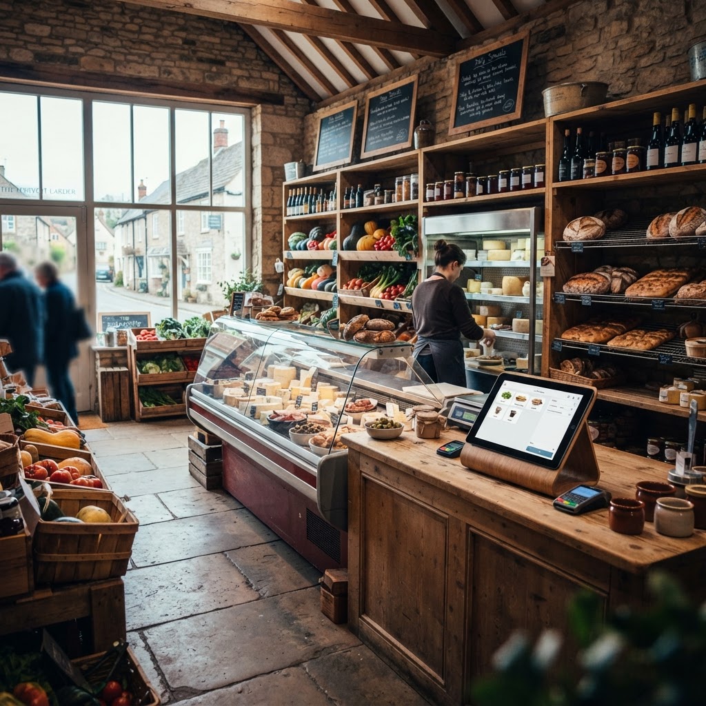 Independent retail businesses using modern technology