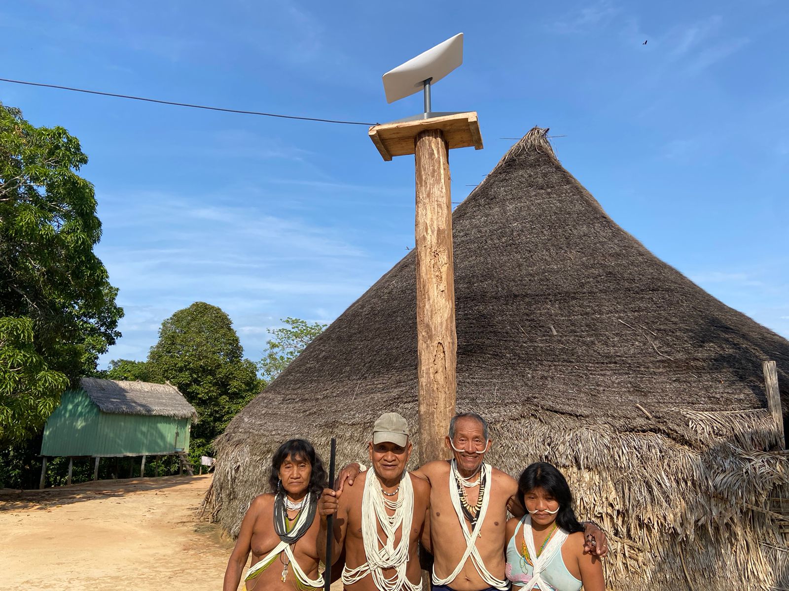 Marubo community members · Alto Rio Ituí