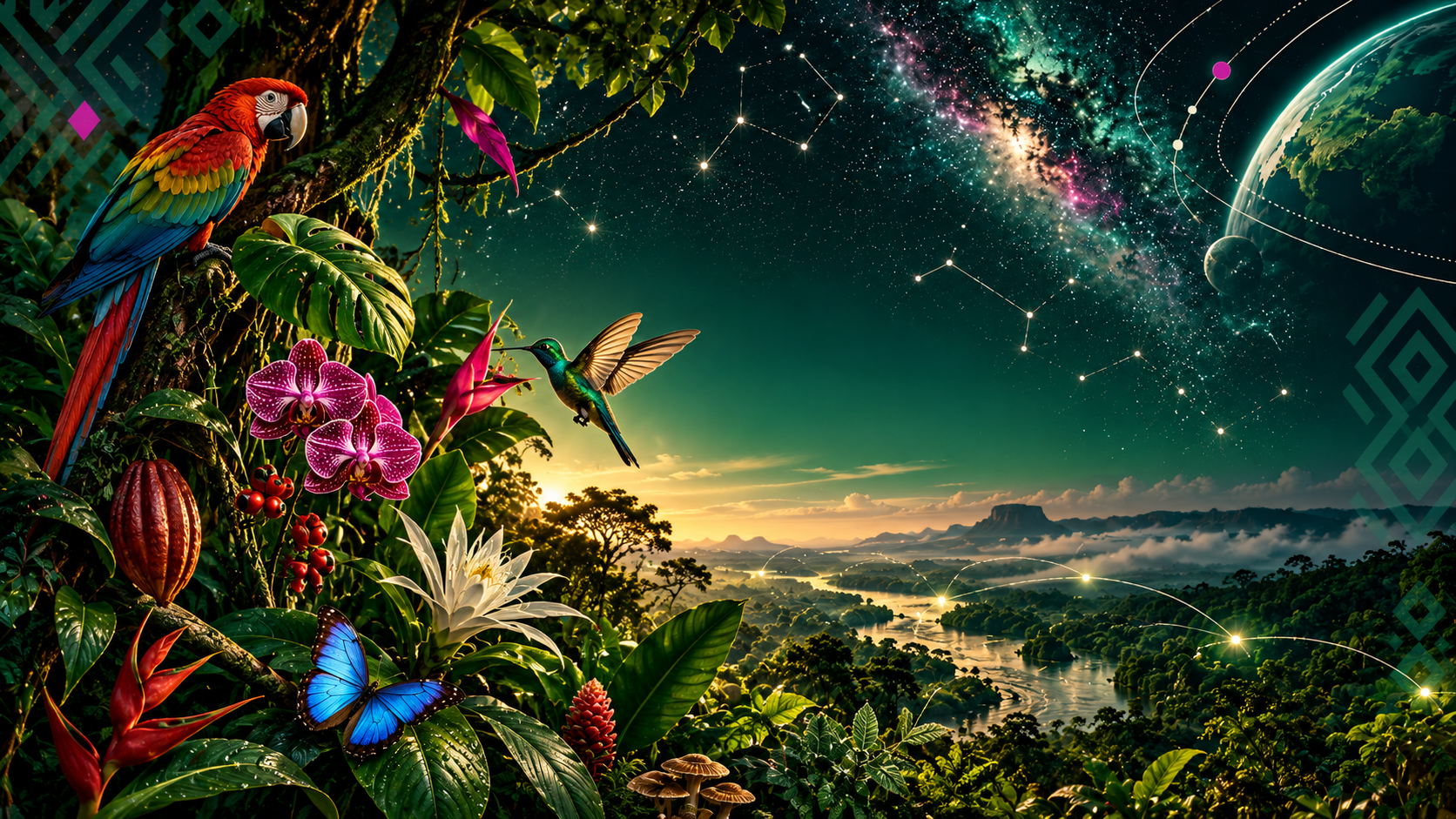 The forest is the laboratory.