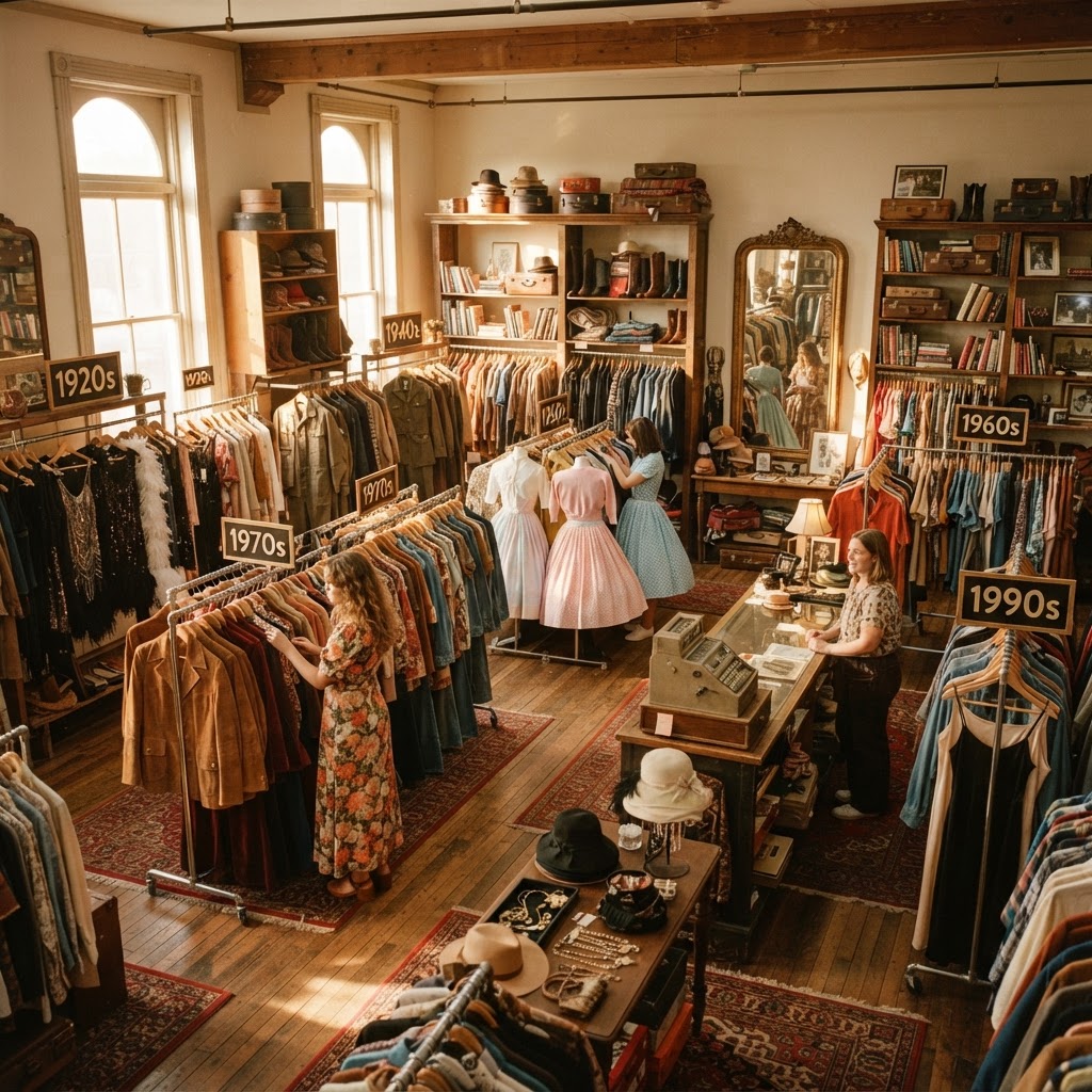 From Thrift Stores to Digital Runways: How Vintage Fashion Marketplaces Are Reshaping the Way We Shop