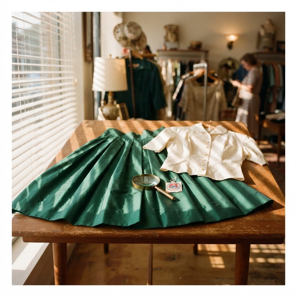 How to Identify Authentic 1950s Vintage Clothing vs. Modern Reproductions