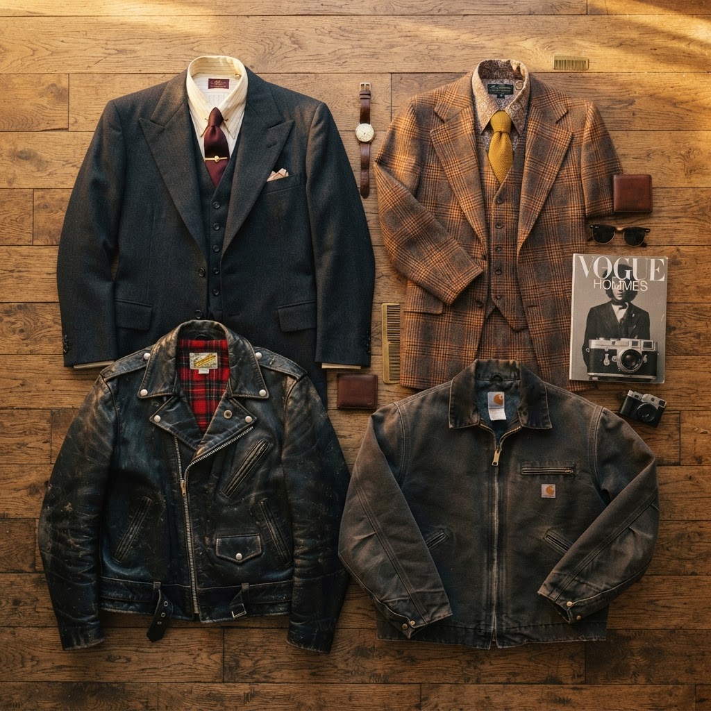 The Best Vintage Fashion Pieces for Men: A Decade-by-Decade Guide