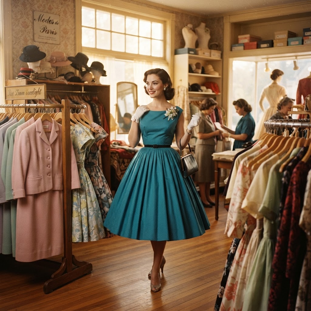 How to Identify Authentic 1950s Vintage Clothing vs. Modern Reproductions