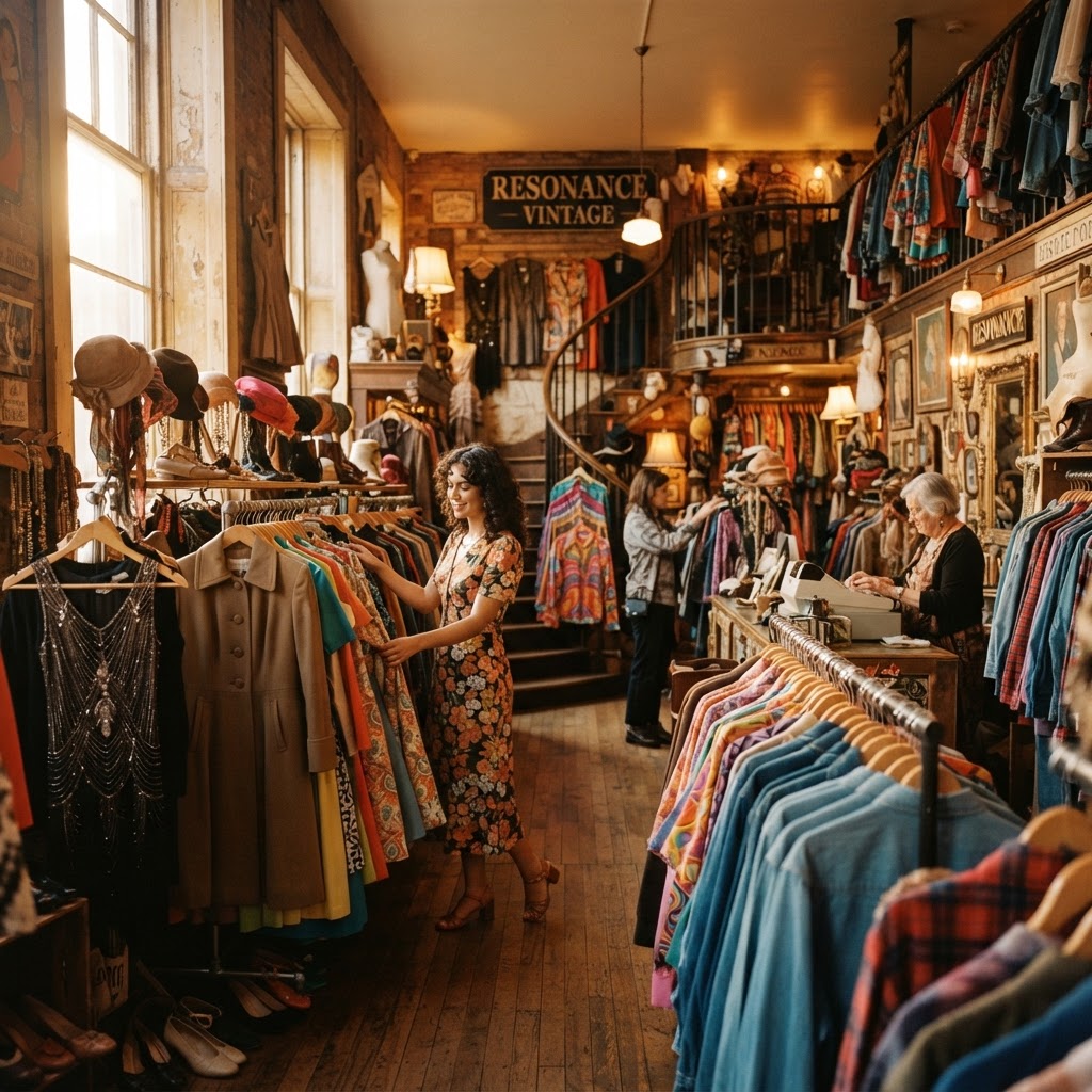 From Thrift Store Finds to Global Marketplace: How Vintage Fashion Found Its Digital Home