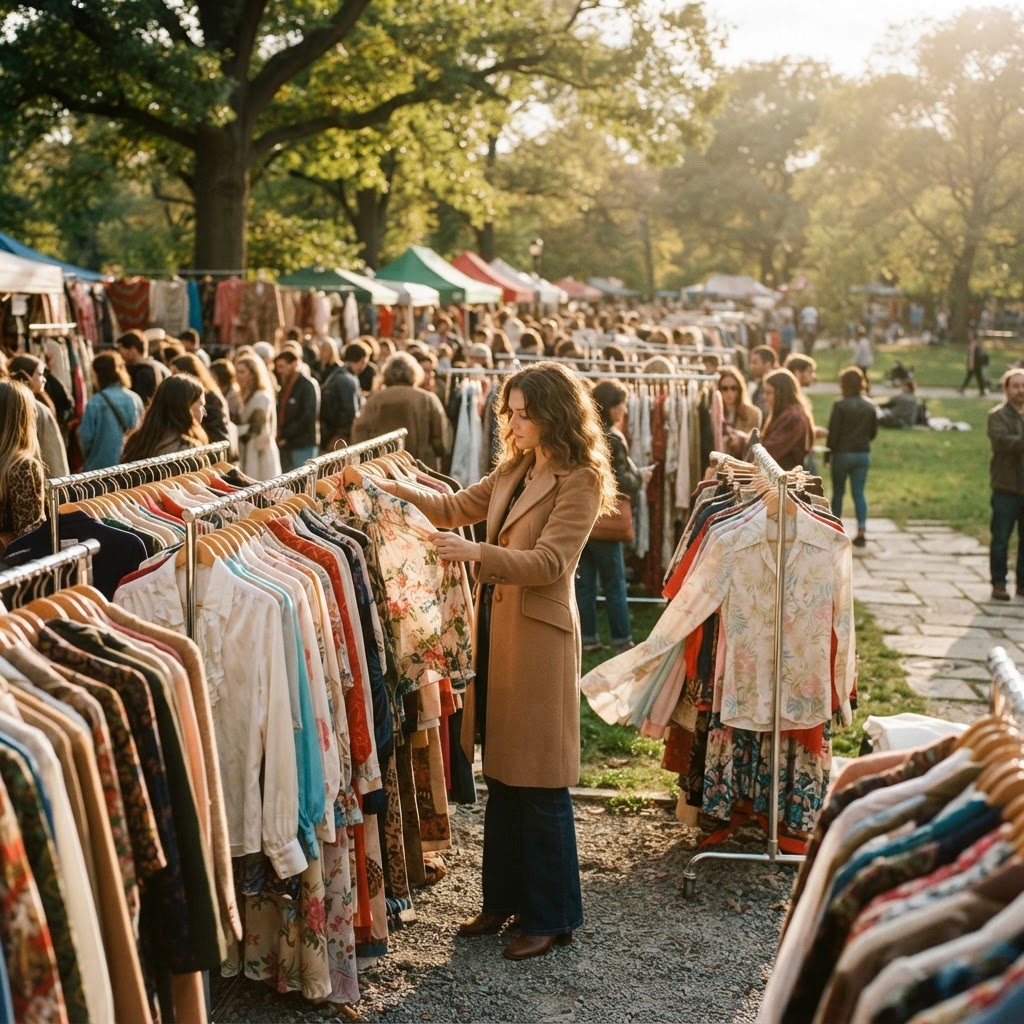 Dressed in the Past, Saving the Future: How Vintage Fashion Is the Ultimate Eco-Conscious Choice