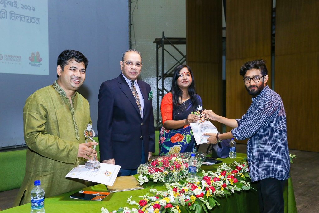 Award presentation — Peace Film Festival, Films4Peace Foundation