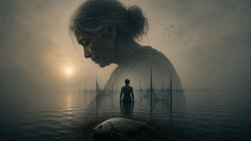 Still from Echoes Beneath Water