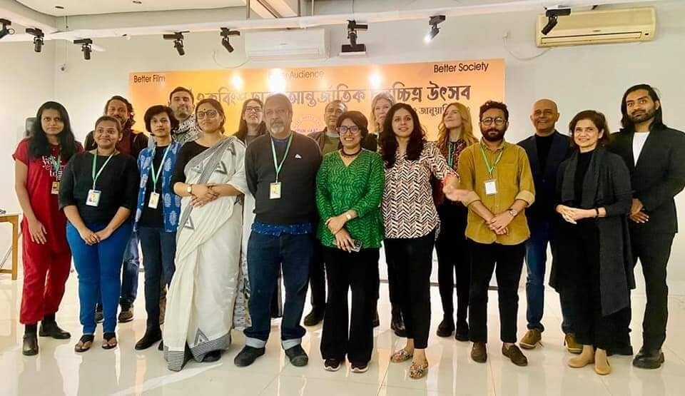 Group photo — 21st Dhaka International Film Festival 2023