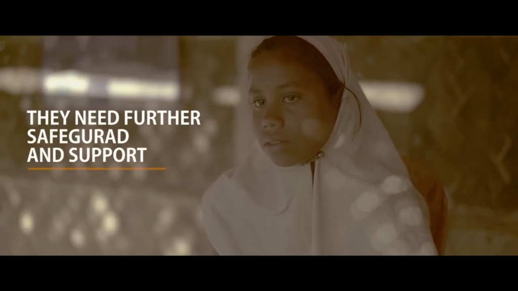 Protection of Rohingya Refugee Children through Child Friendly Space