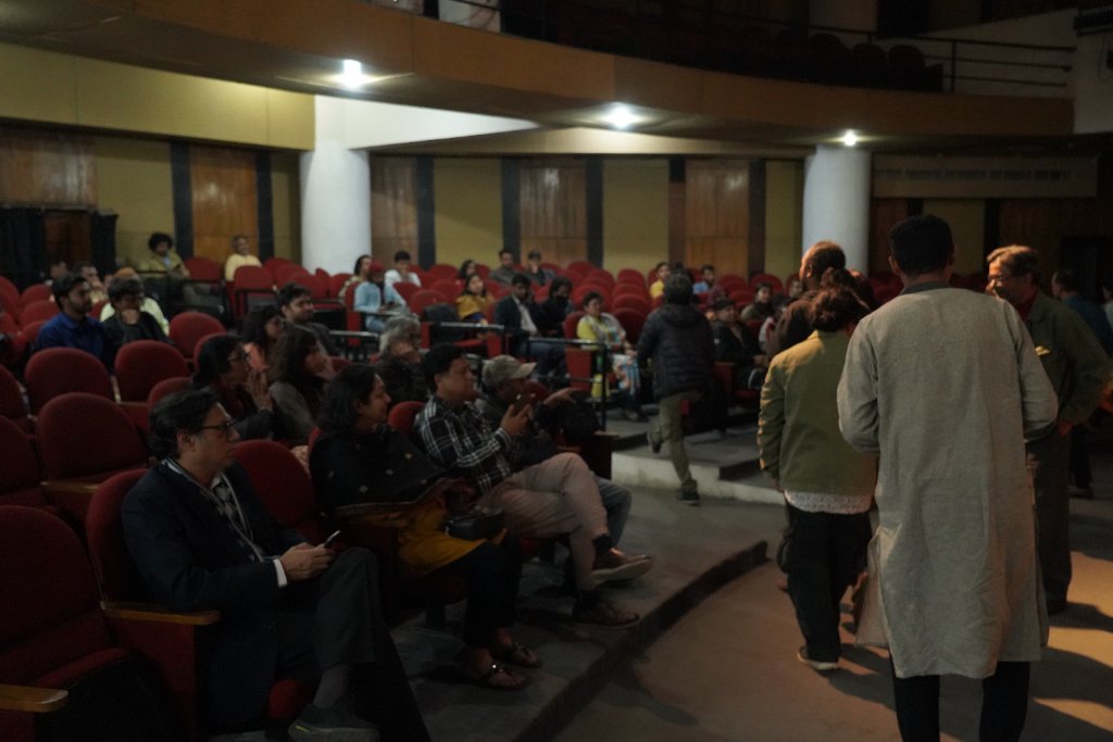 In conversation after the screening