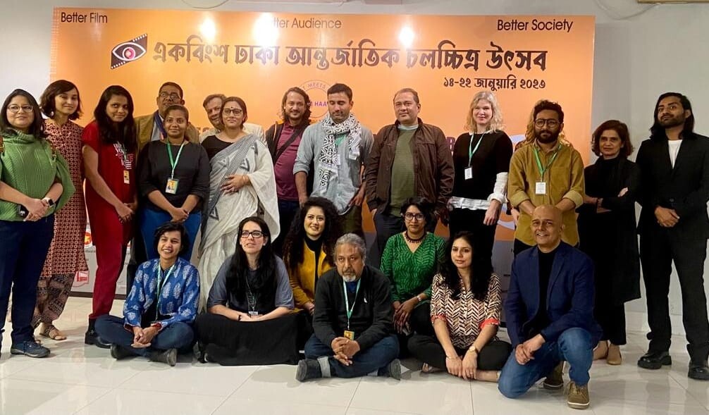 Delegates and filmmakers — 21st Dhaka International Film Festival 2023