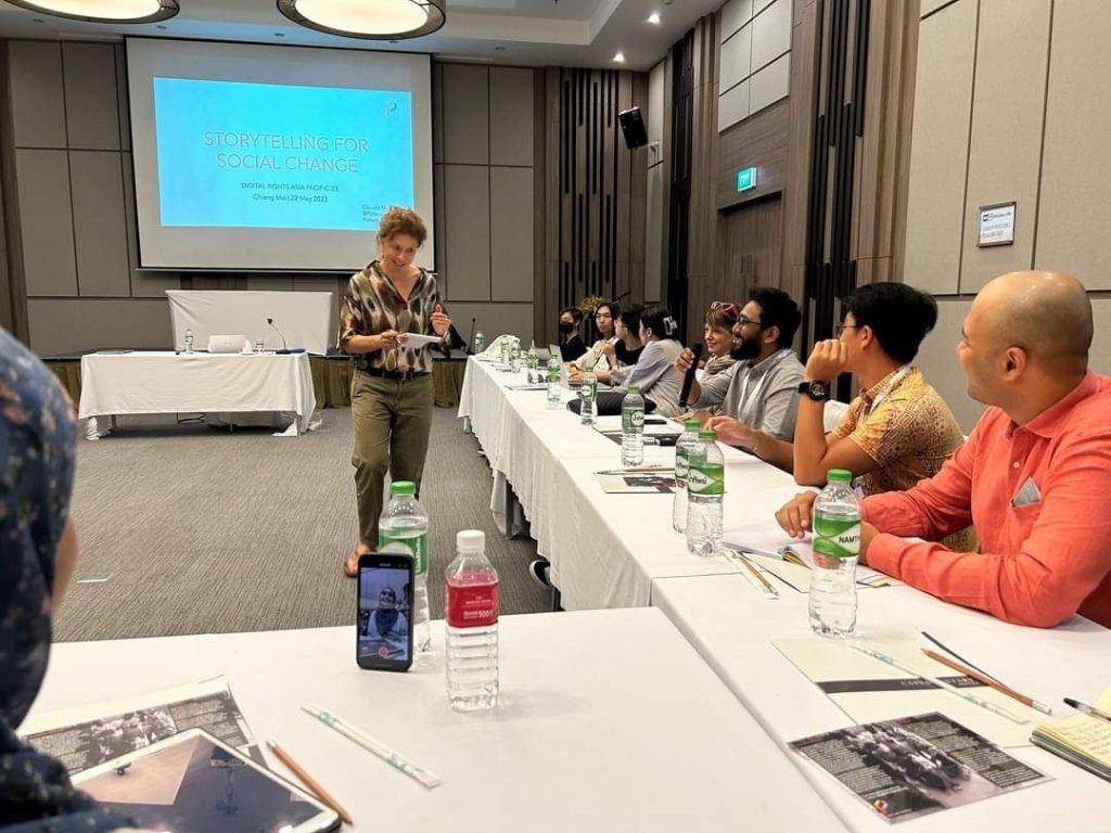 Storytelling for Social Change workshop, Chiang Mai 2023