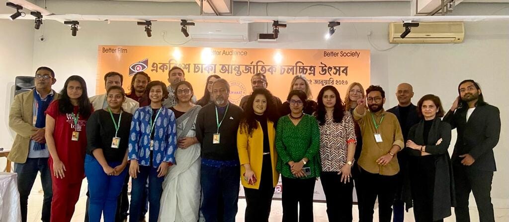 Group photo — 21st Dhaka International Film Festival 2023
