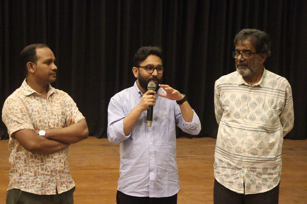Celebrating the award — IFFS Shimla