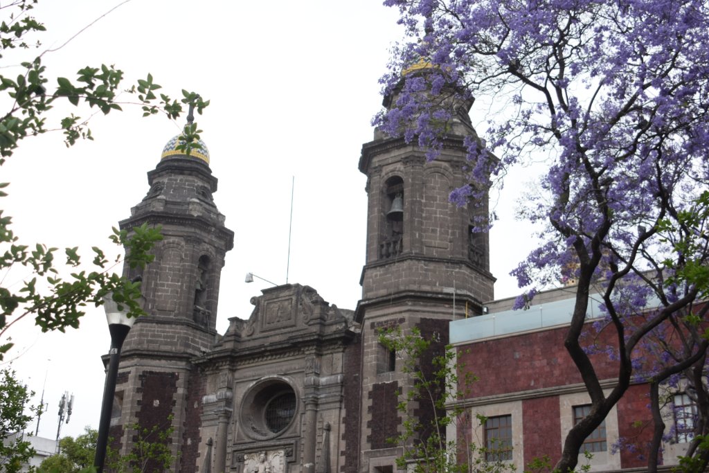 Chapultepec Castle from the park approach