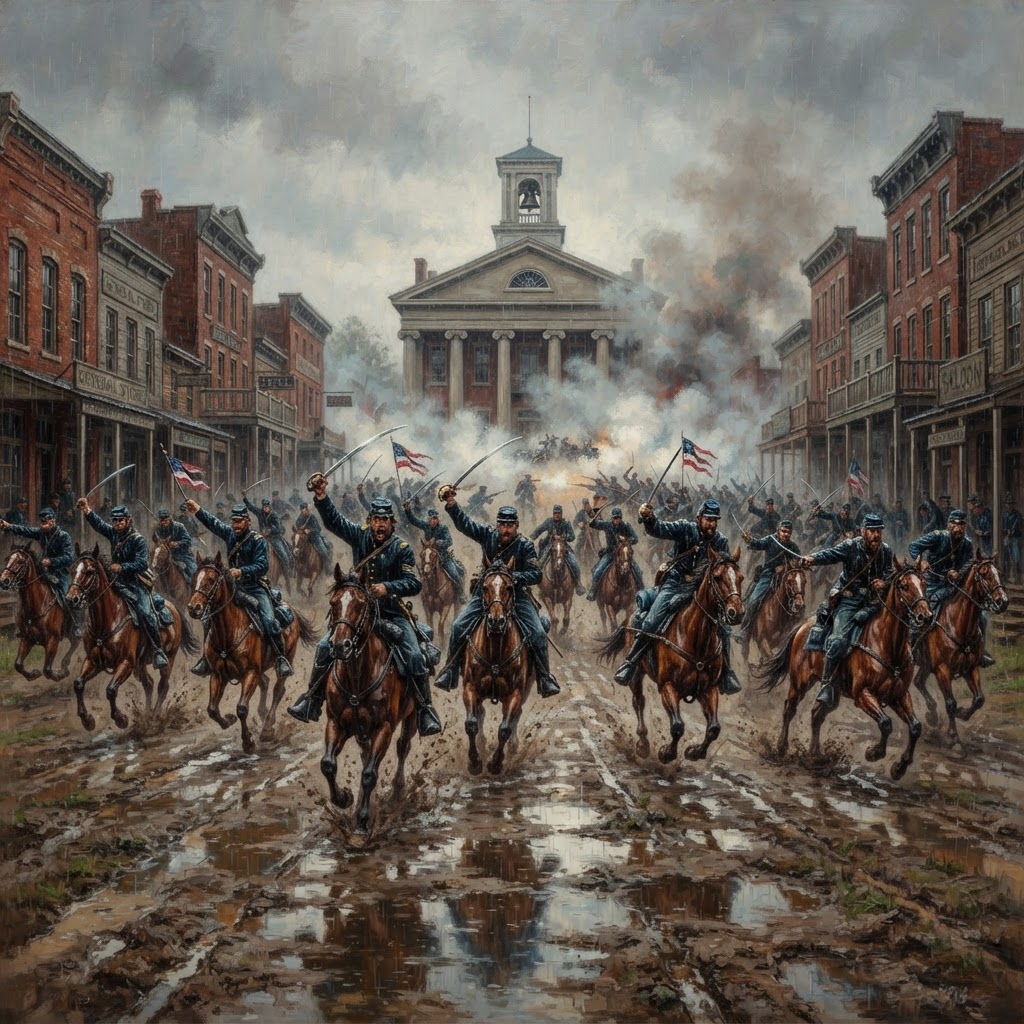 Little Boston: The Day Ten Thousand Cavalry Rode Through a Town That Refused to Secede