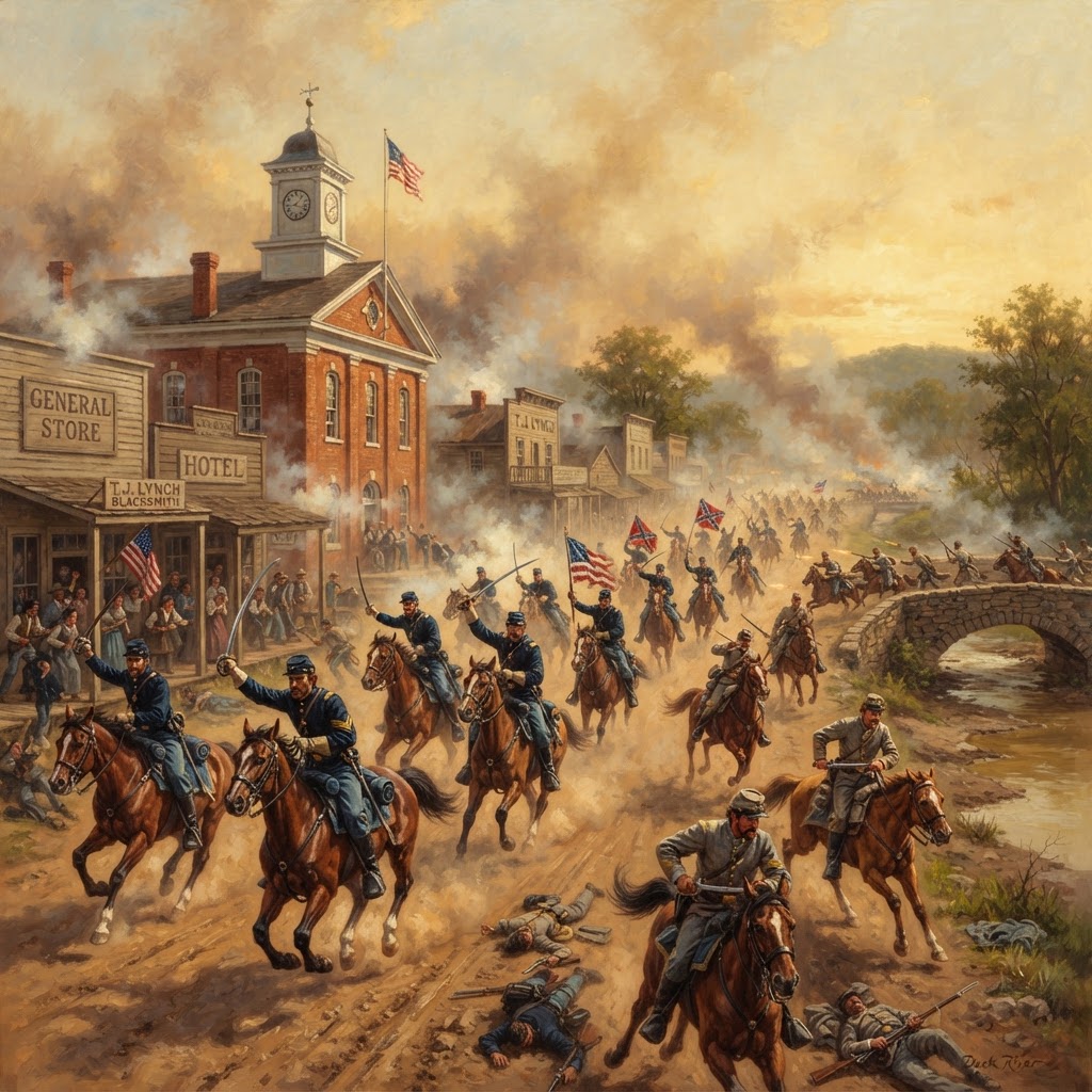The Day 10,000 Cavalry Charged Through Shelbyville: A Town Called Little Boston and the Battle Nobody Remembers
