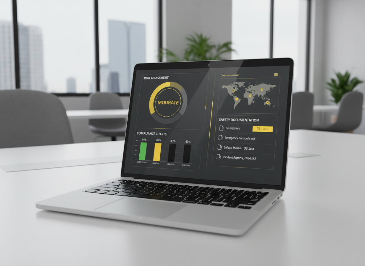 Dashboard de gestión de riesgos