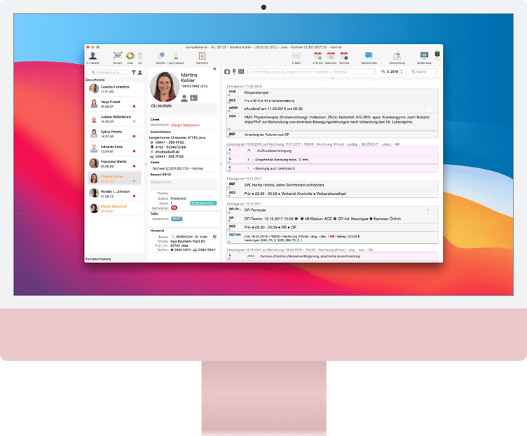 tomedo® auf iMac M1
