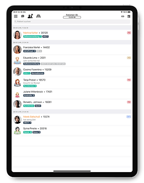 tomedo® auf iPad Pro