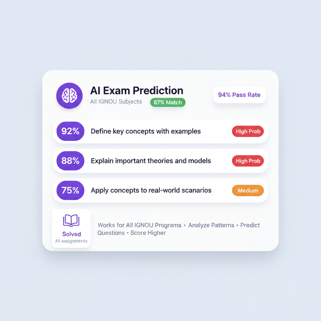 AI Exam Prediction UI