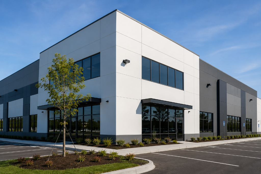Commercial painting in Toronto — freshly painted office and commercial space by NorthHue Coatings