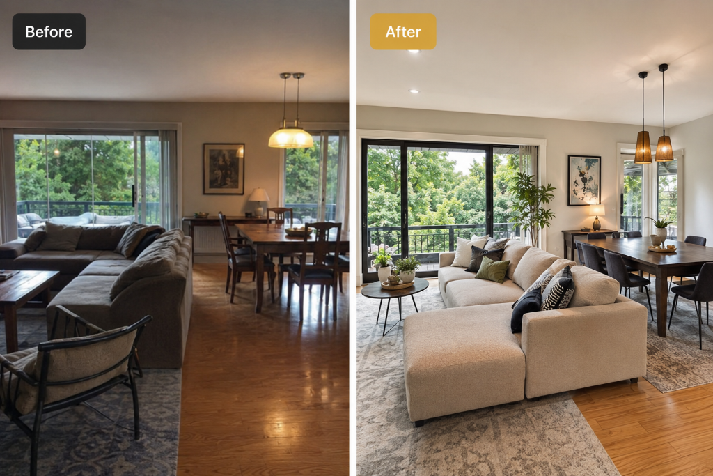 NorthHue Coatings painters working quietly in a Toronto condo with protected common areas
