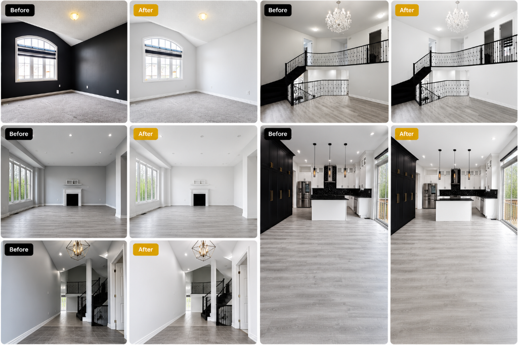 Completed condo painting project in a Toronto high-rise with premium low-VOC finish