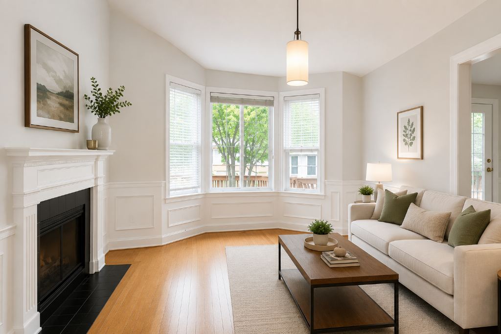 Condo painting in Toronto — freshly painted condo suite with clean lines by NorthHue Coatings