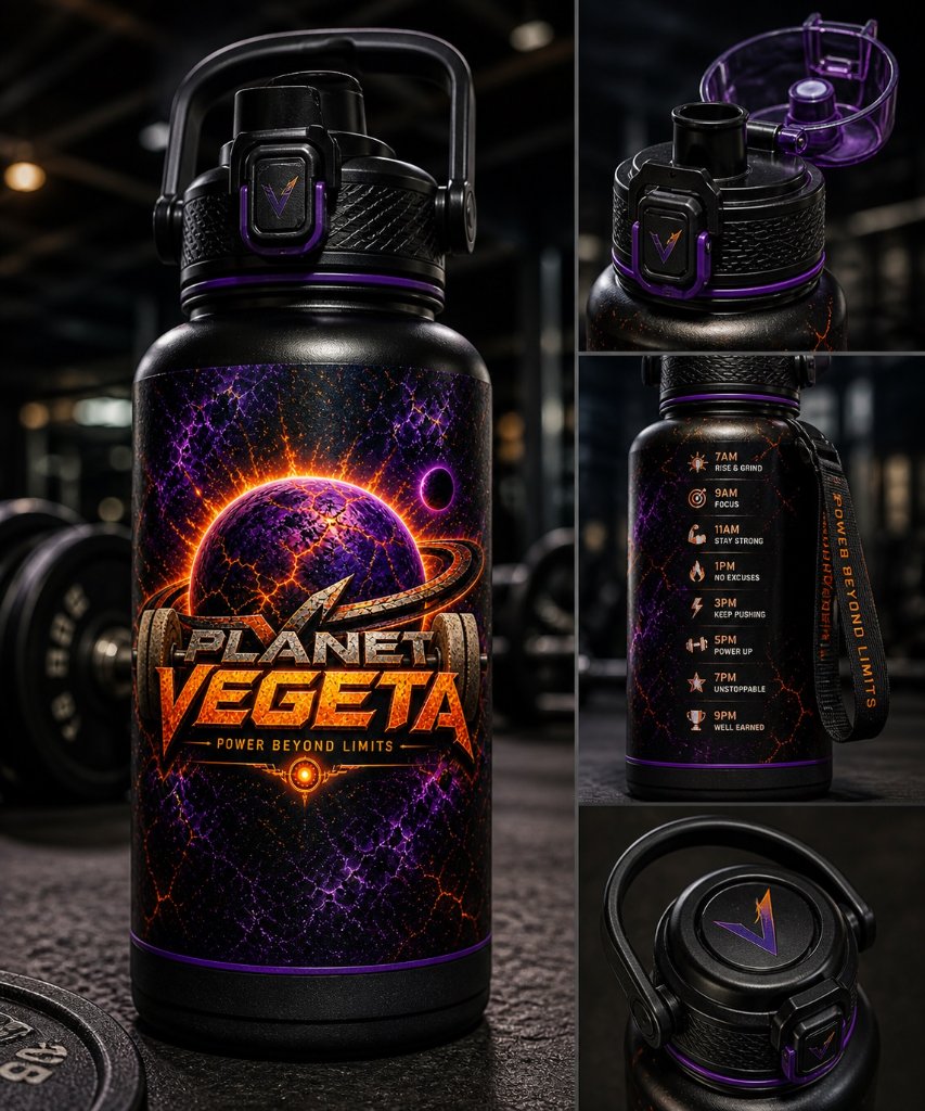 PLANET VEGETA SPORTS BOTTLE