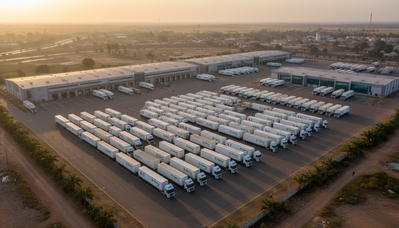 Plateforme logistique multimodale