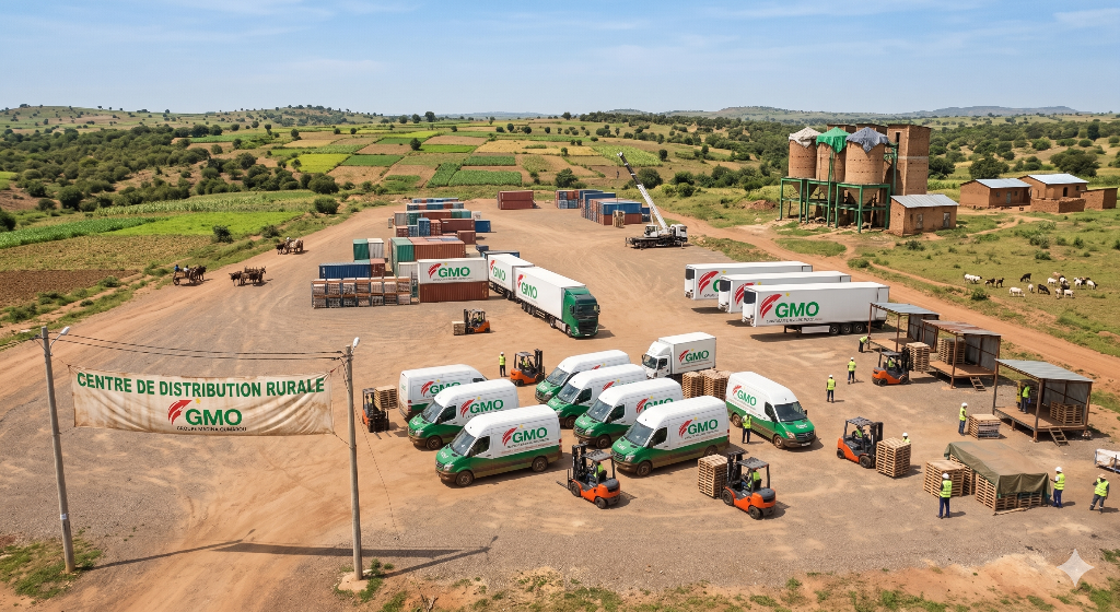 Camion de distribution