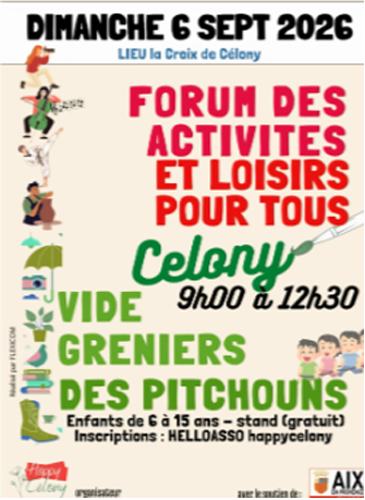 Vide-Greniers des Pitchouns & Forum des Activités 🧸