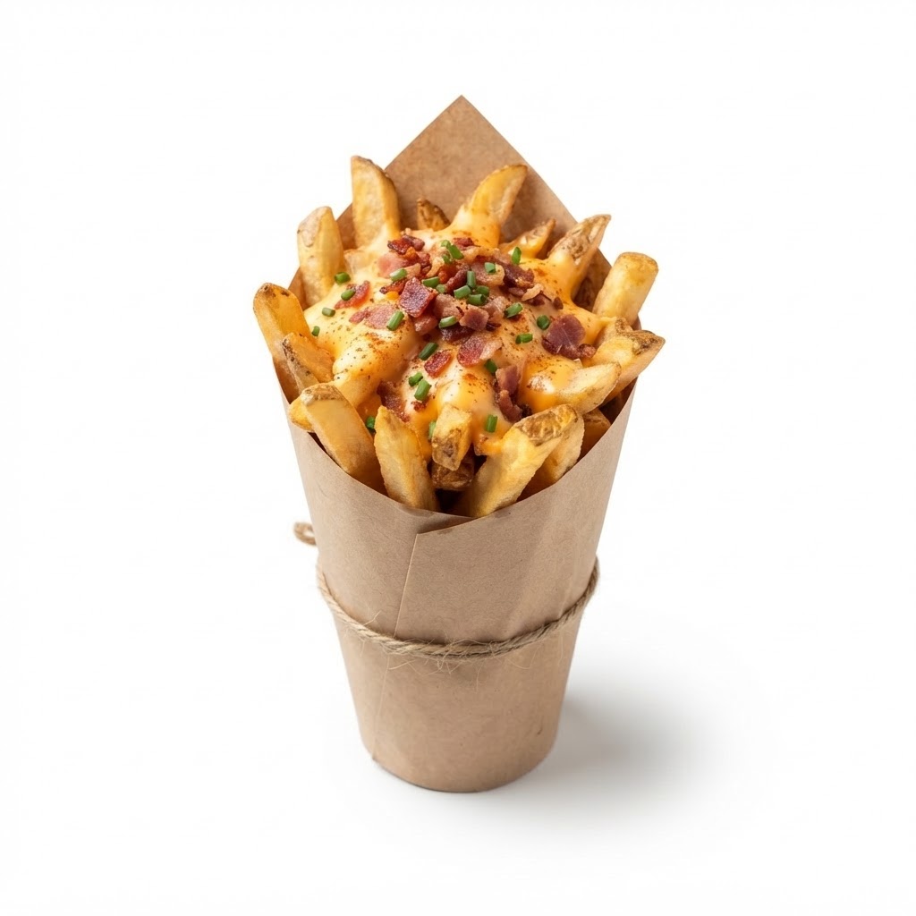 Patatas especiales: cheddar y bacon
