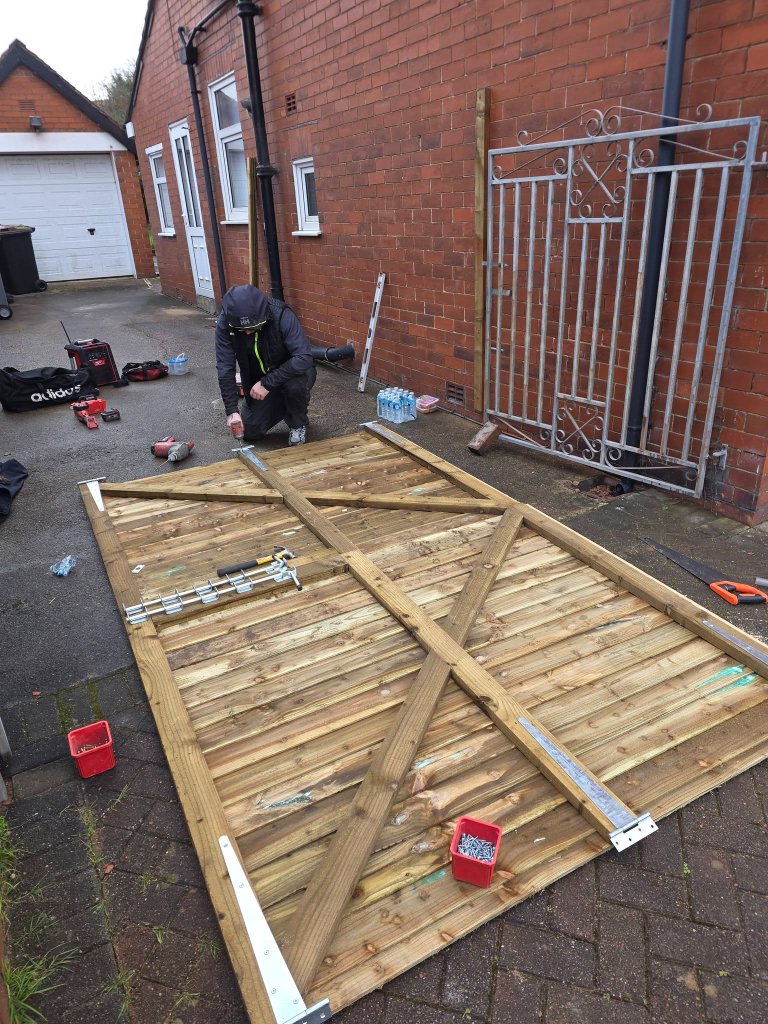 On-Site Gate Build