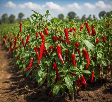 Chilli Open-Field Drip Production