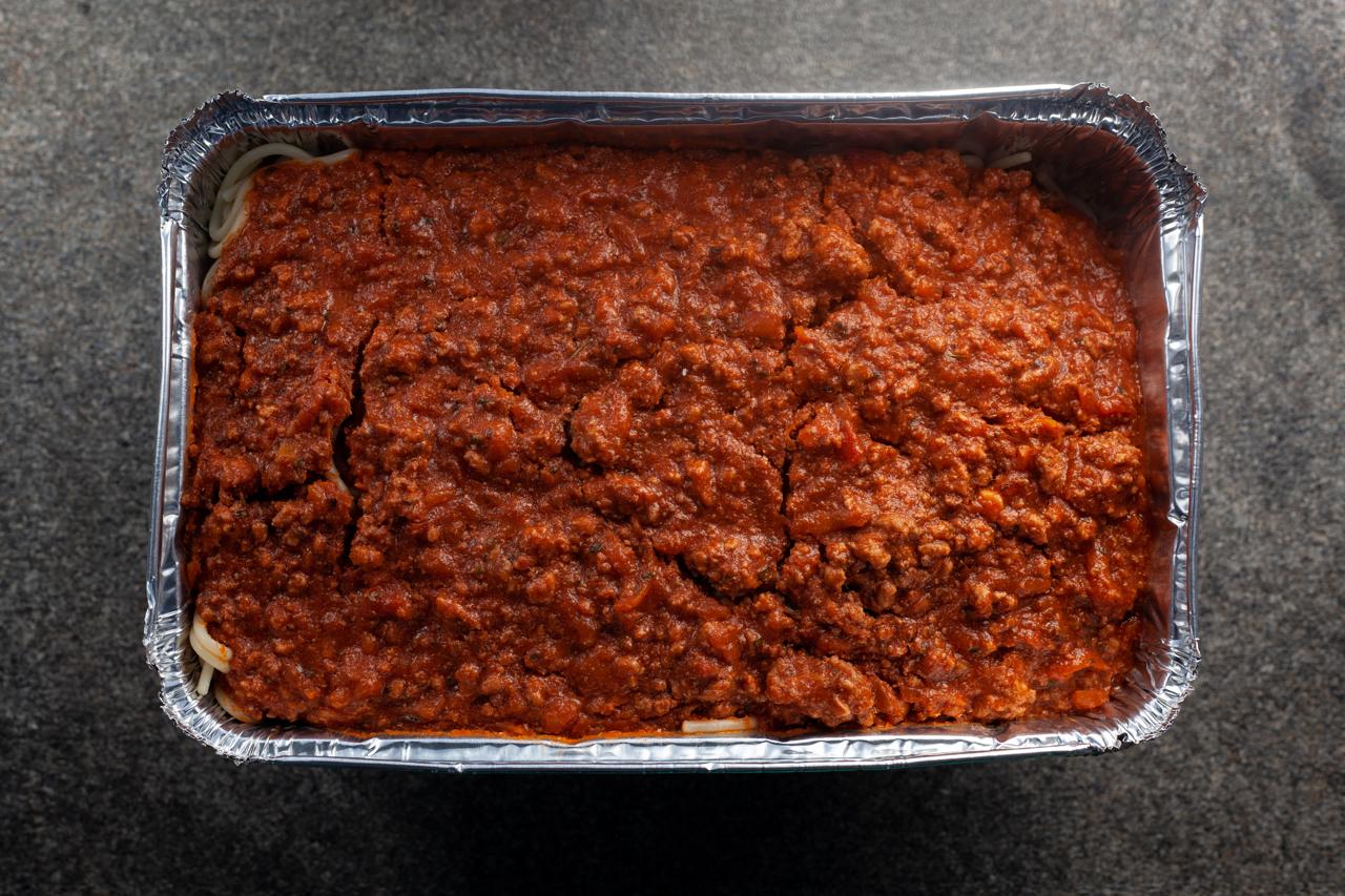 Tuesday Low Budget 1kg Spaghetti bolognese
