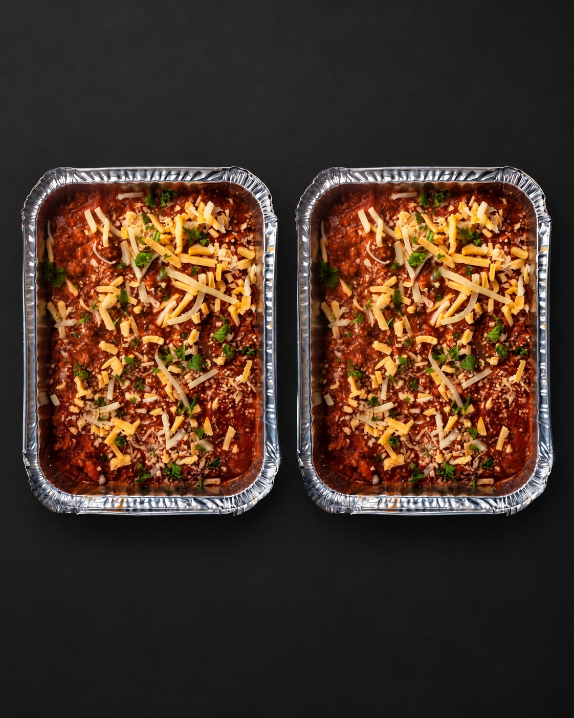 Tuesday Special 2 x Meal: Cheesy beef bolognese bake with cream cheese, penne pasta, spinach & fresh parsley - SAVE R5