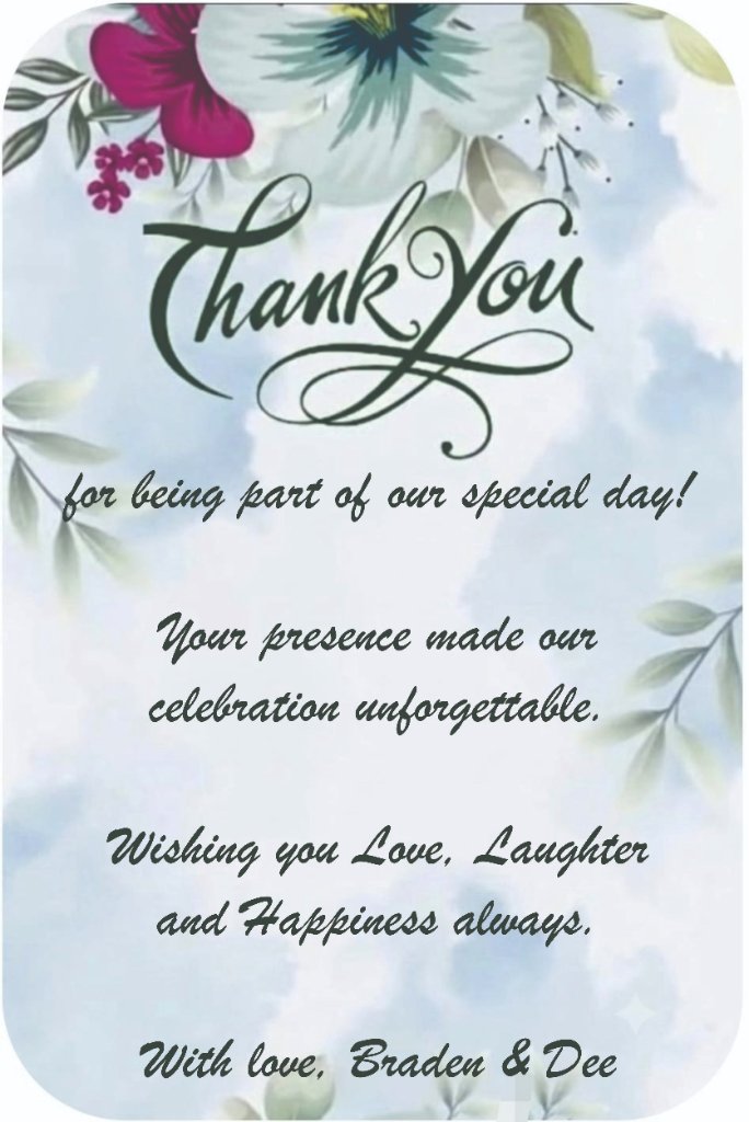 Thank You